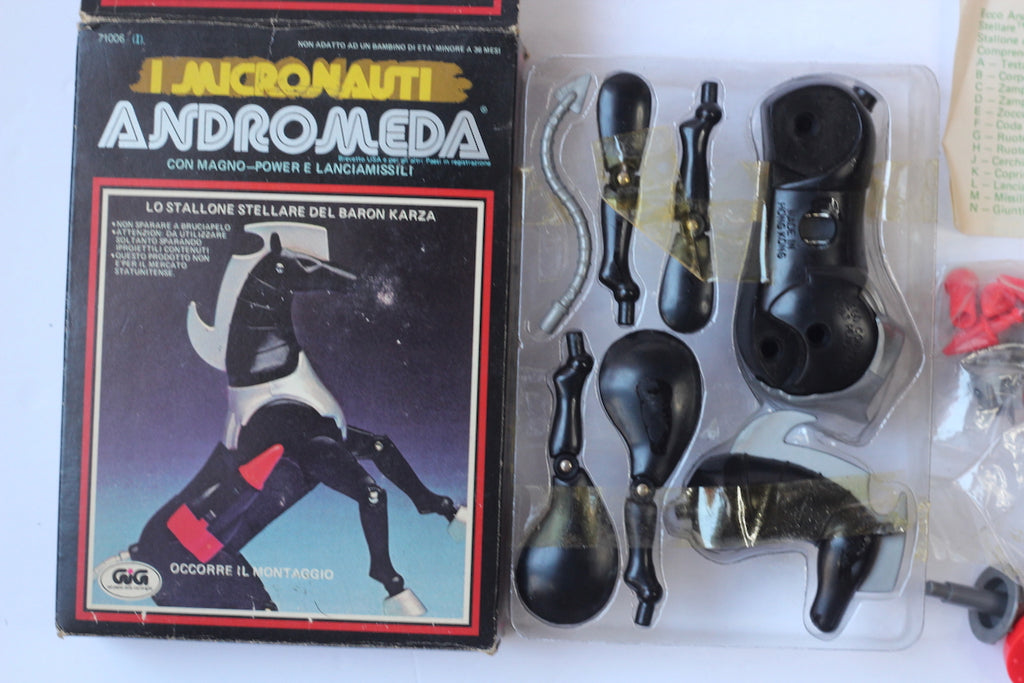 ANDROMEDA - Micronauts Microman - Italian edition, in original box!